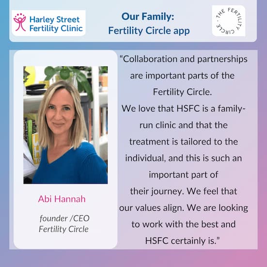 Fertility Circle quote from the CEO