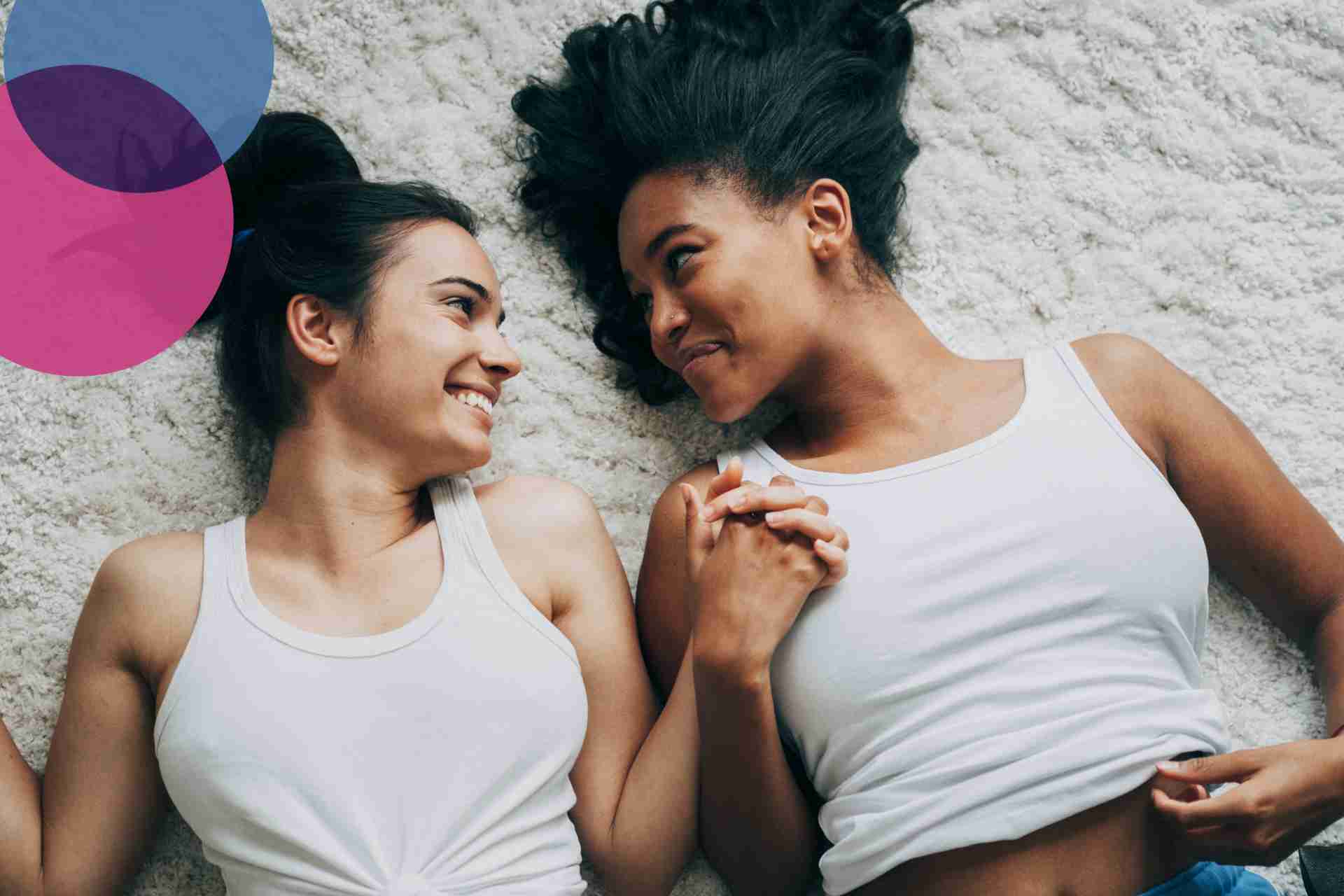 same-sex female couple