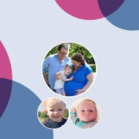 Anne-Marie, Daniel and their IVF babies