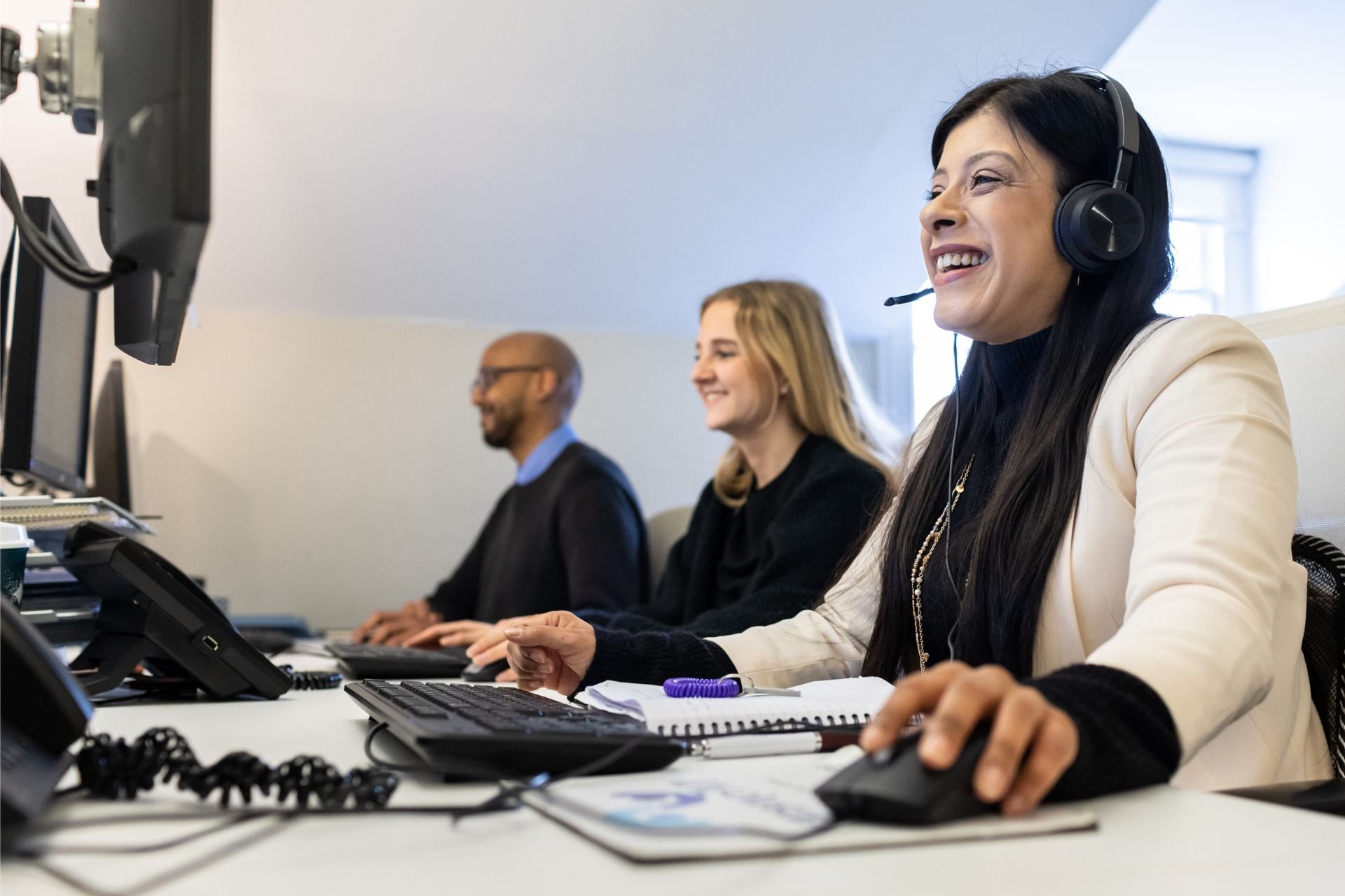 New enquiry team are ready to chat