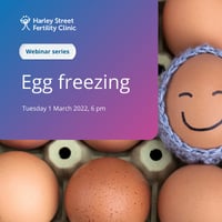 Egg freezing webinar annoucement