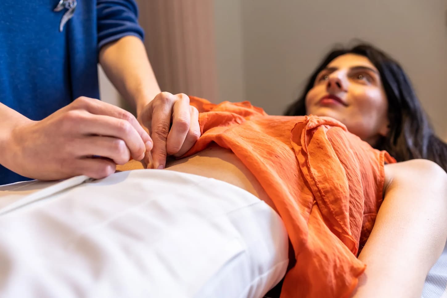 IVF patient using Acupuncture