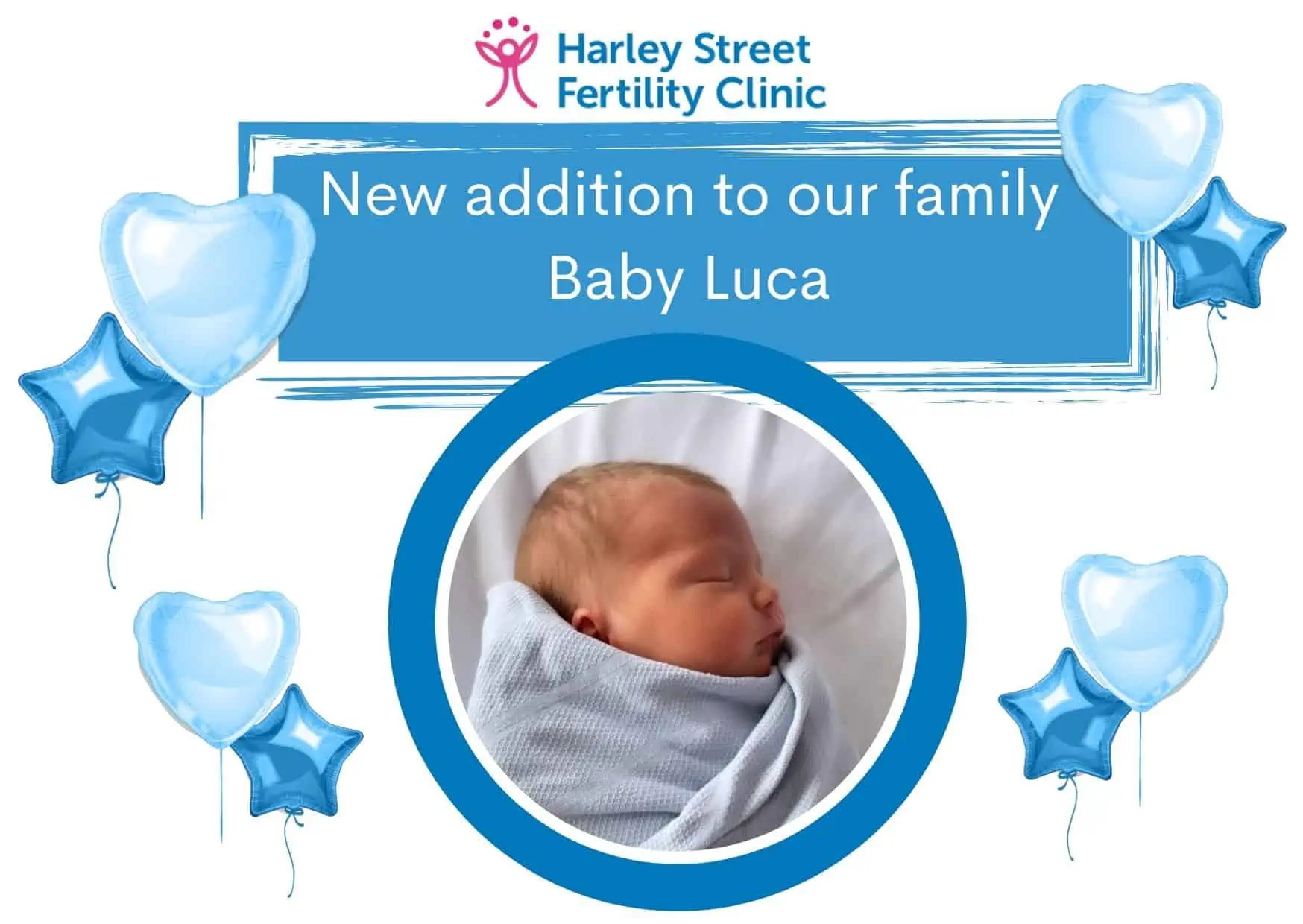 A new addition to our family: baby Luca